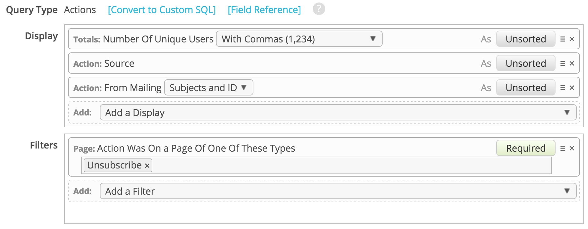 query builder 1